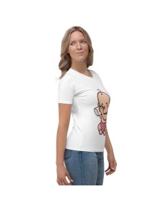 T-shirt drinkende baby